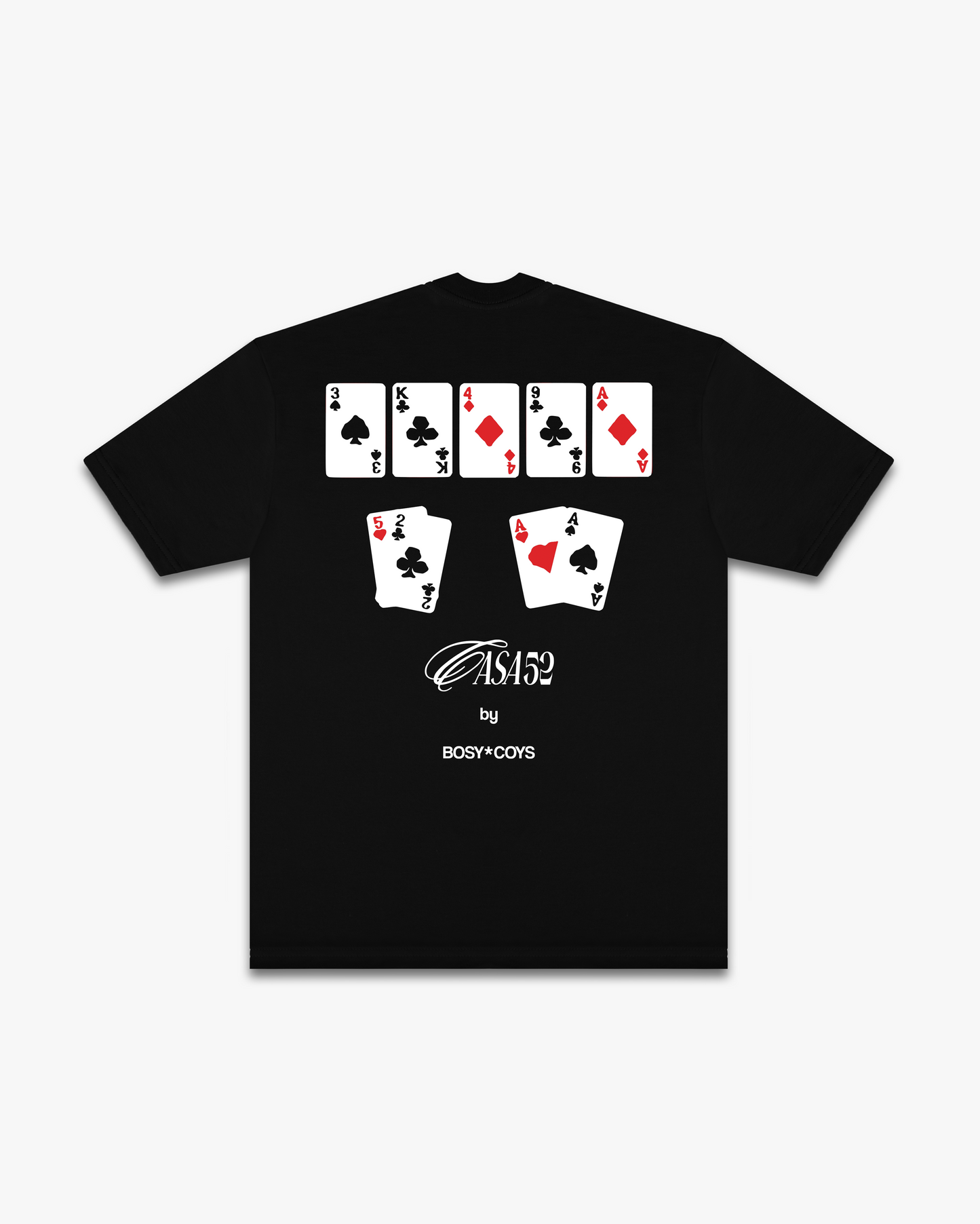CASA 52 - CAMISETA PRETA