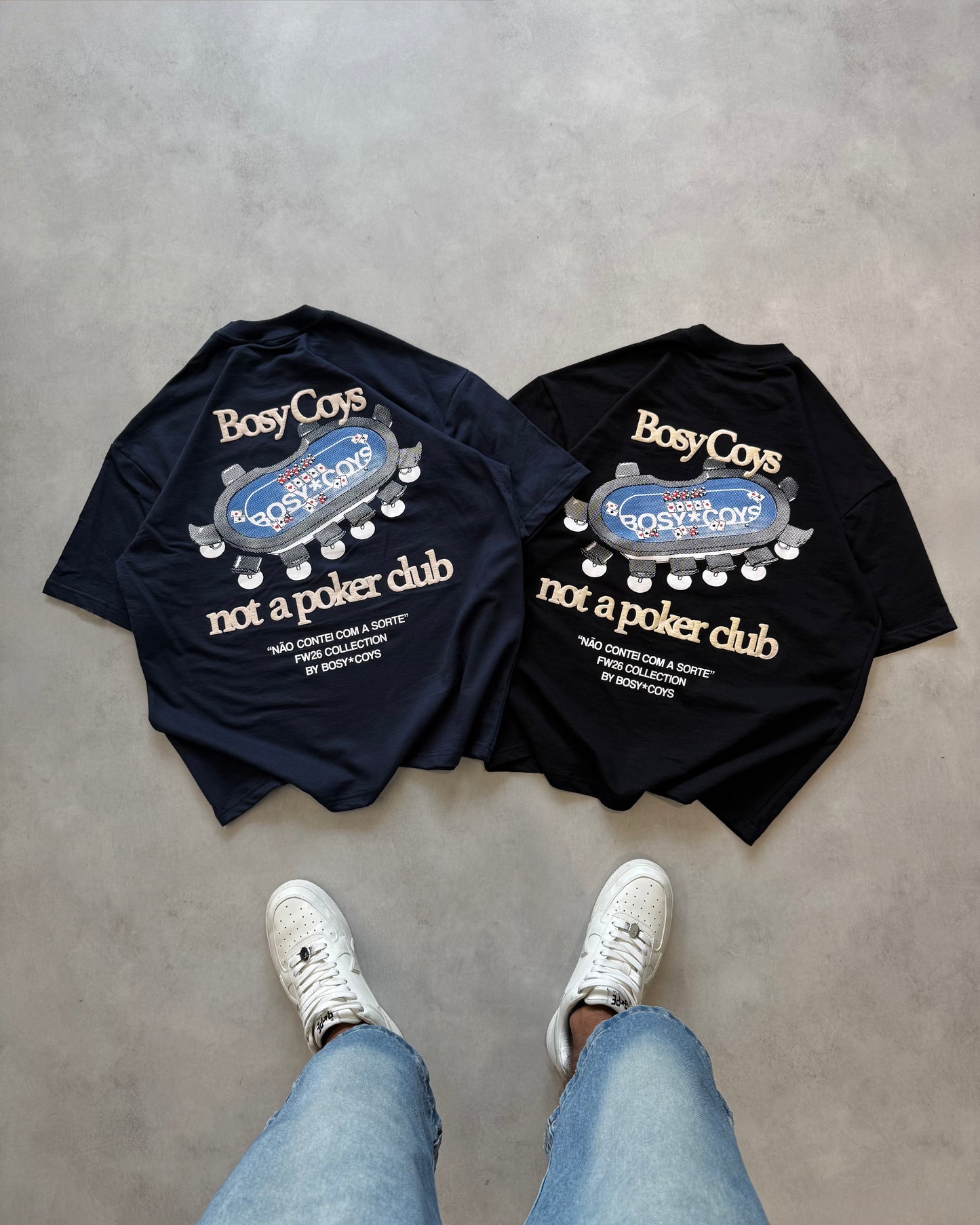 NOT A POKER CLUB - CAMISETA MARINHO