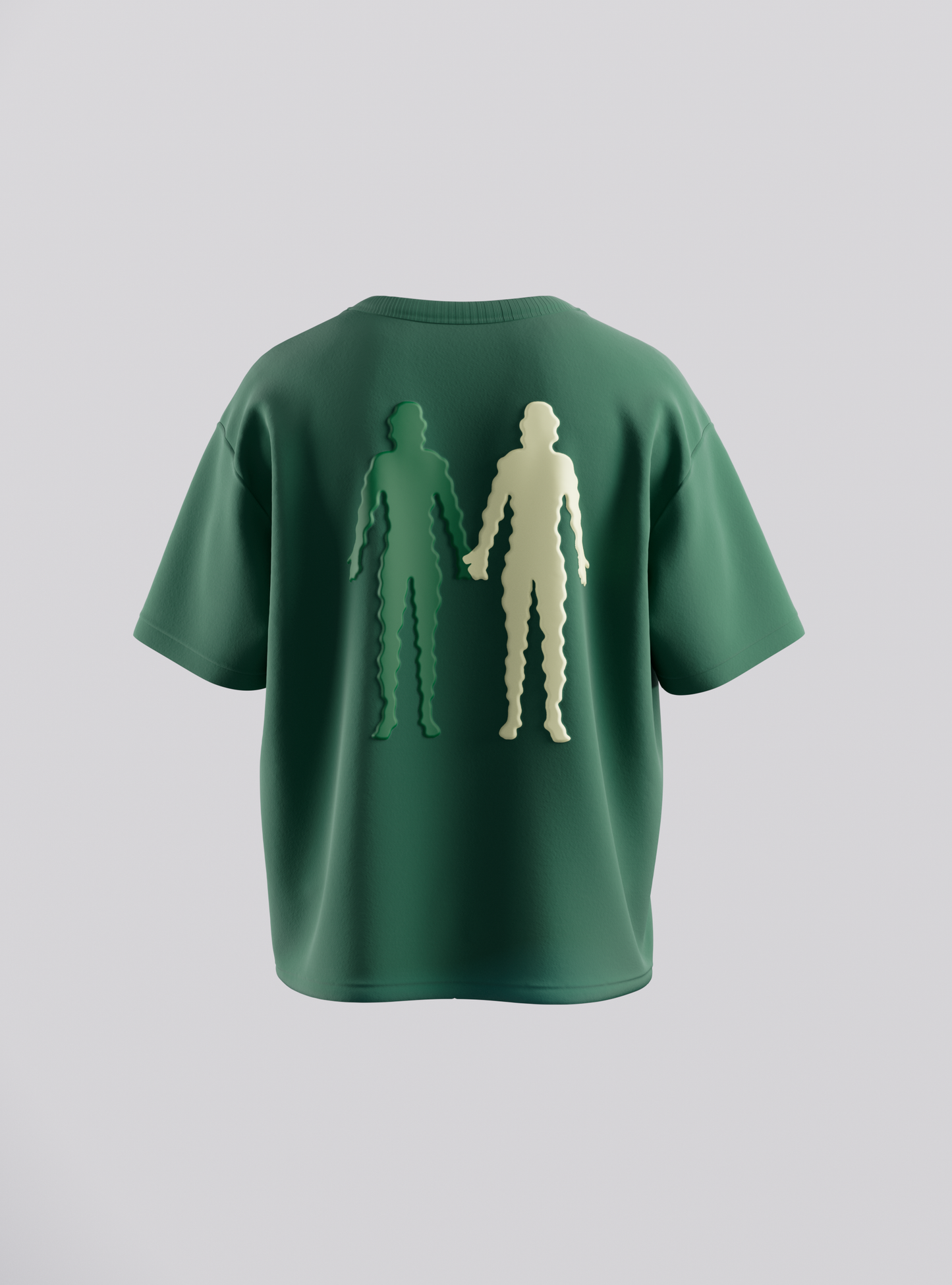 TRIPPER KOUPLE - CAMISETA VERDE MURANO