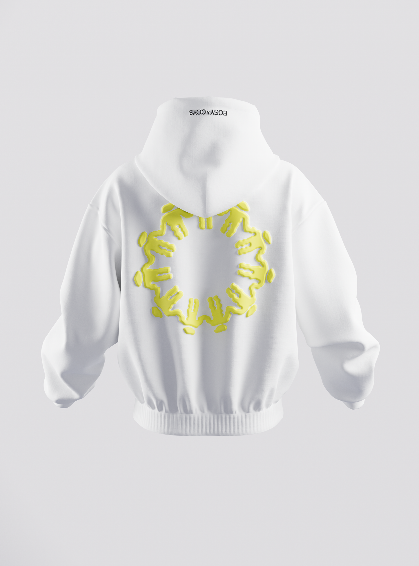 LA YELLOW GANG - MOLETOM OFF WHITE