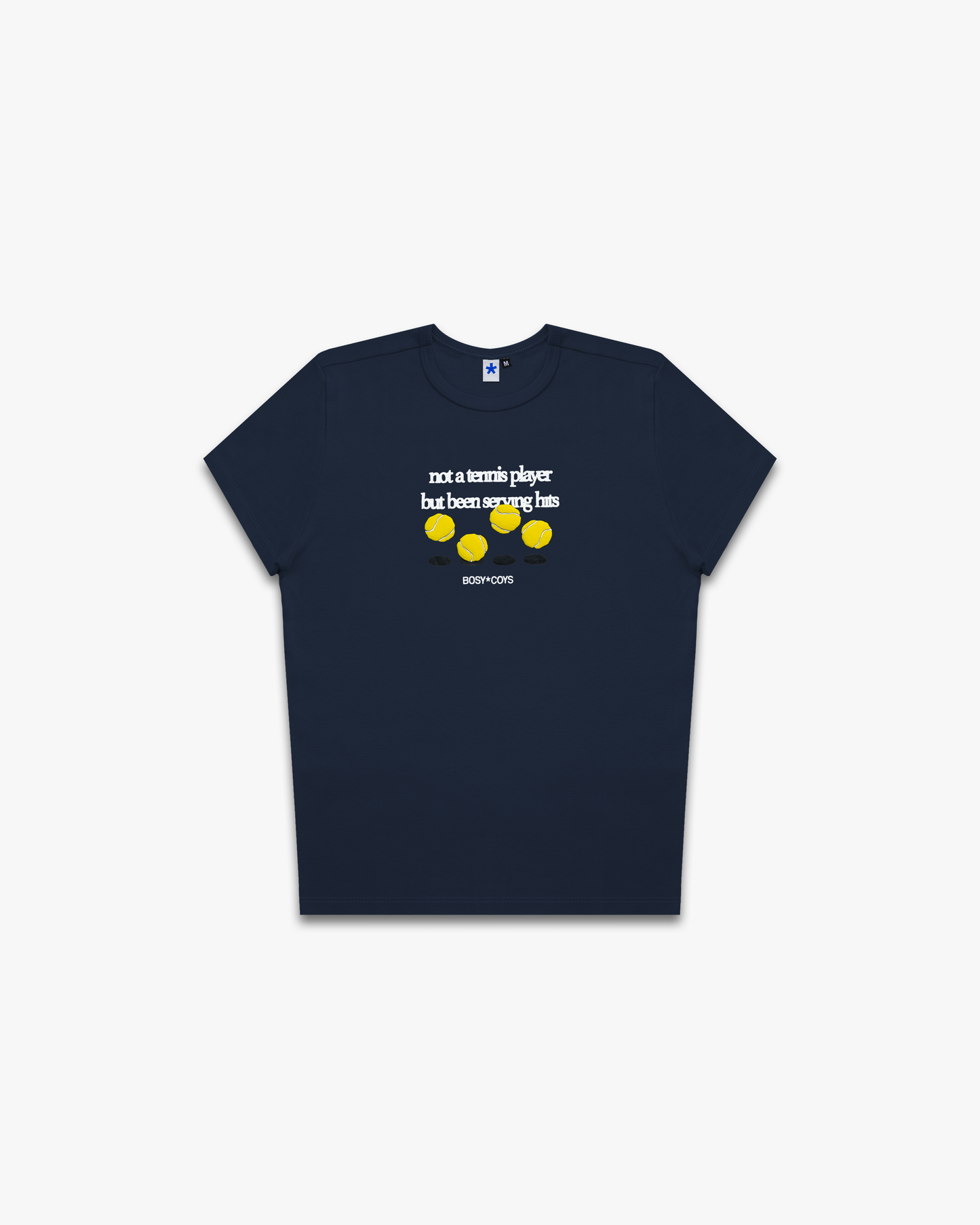NOT A TENNIS PLAYER - BABY TEE MARINHO