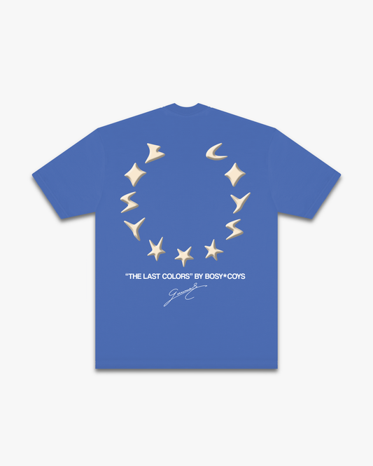 CIRCLE - CAMISETA AZUL - COSTAS