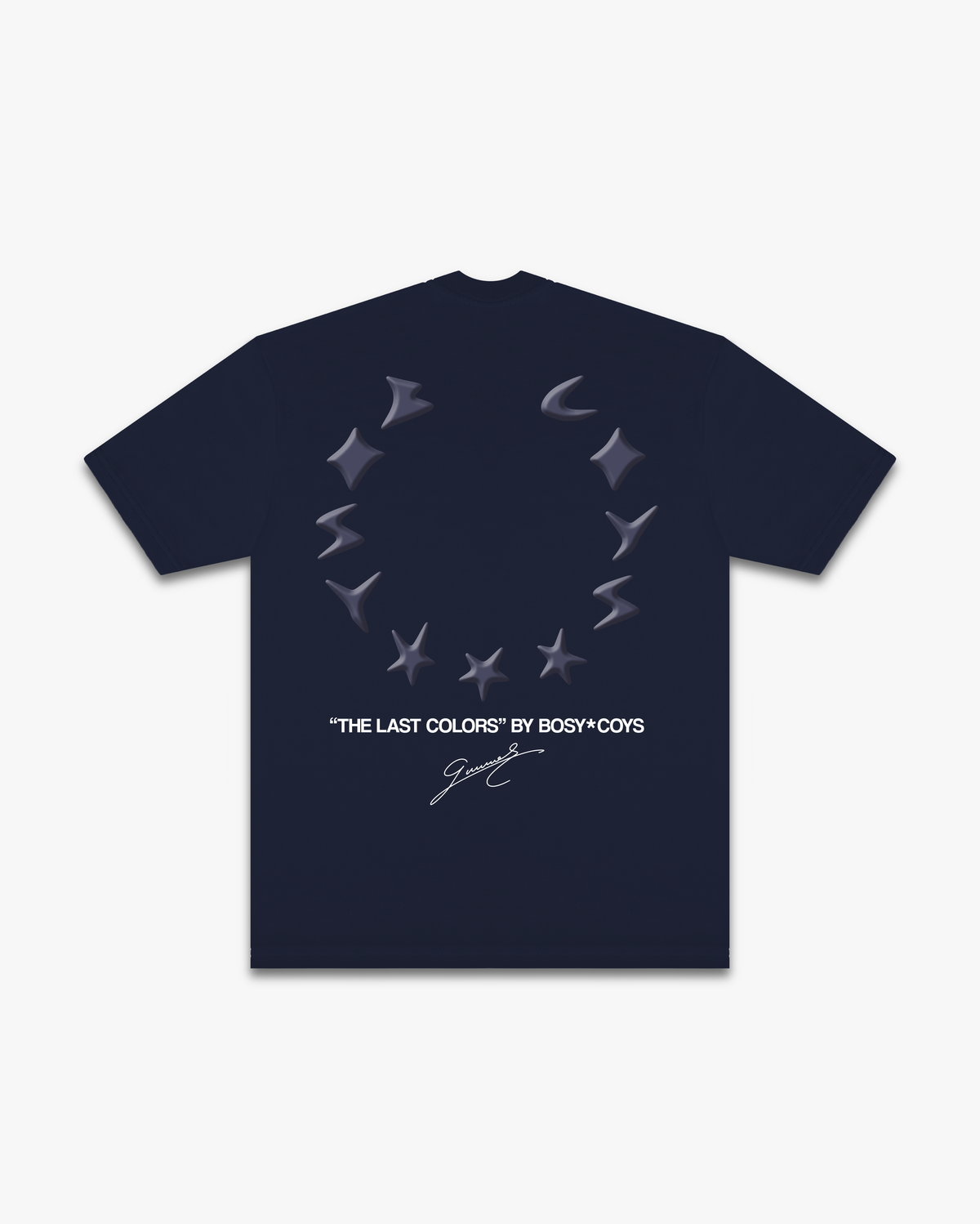CIRCLE - CAMISETA MARINHO - COSTAS
