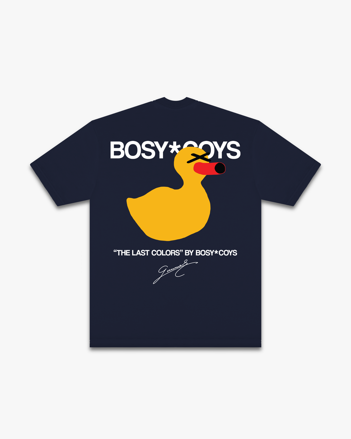 DUCKY - CAMISETA MARINHO - COSTAS