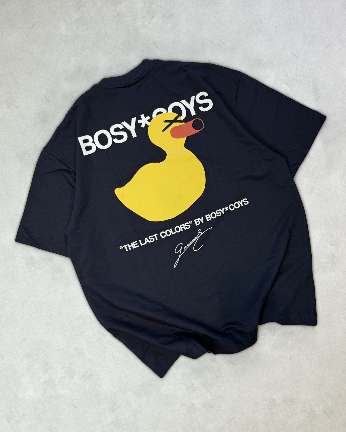 DUCKY - CAMISETA MARINHO - COSTAS (FOTO)