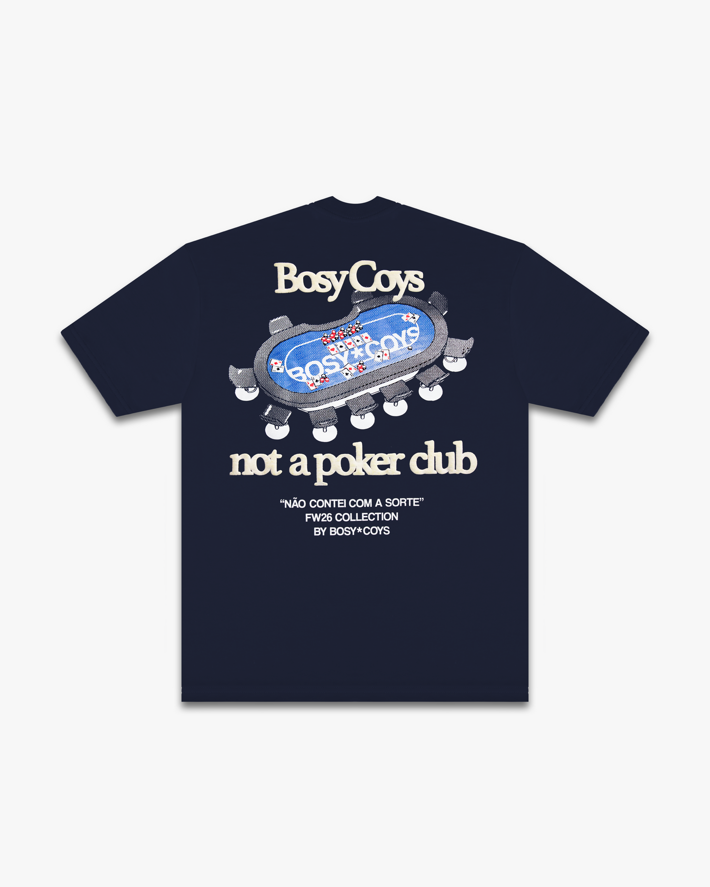 NOT A POKER CLUB - CAMISETA MARINHO