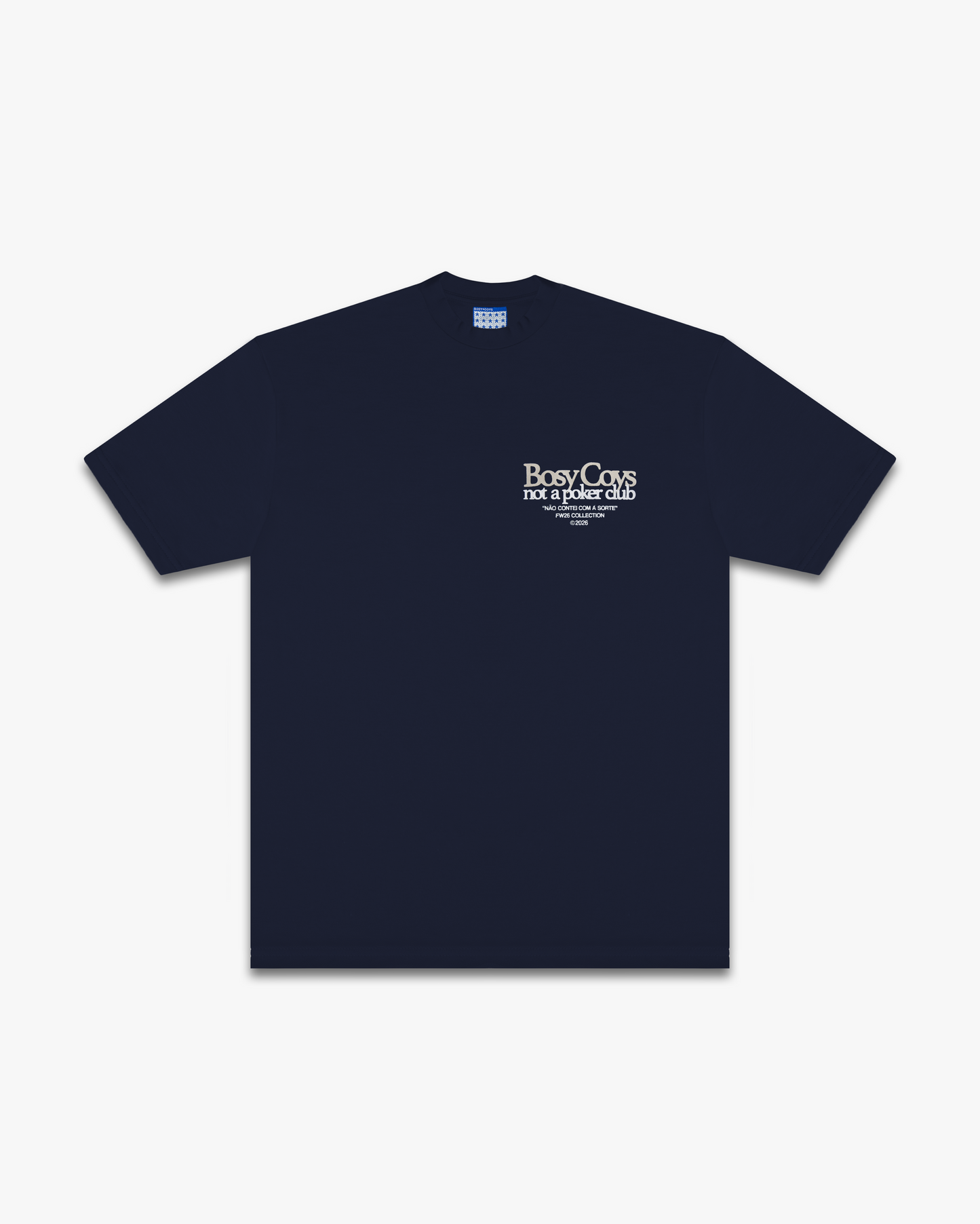 NOT A POKER CLUB - CAMISETA MARINHO