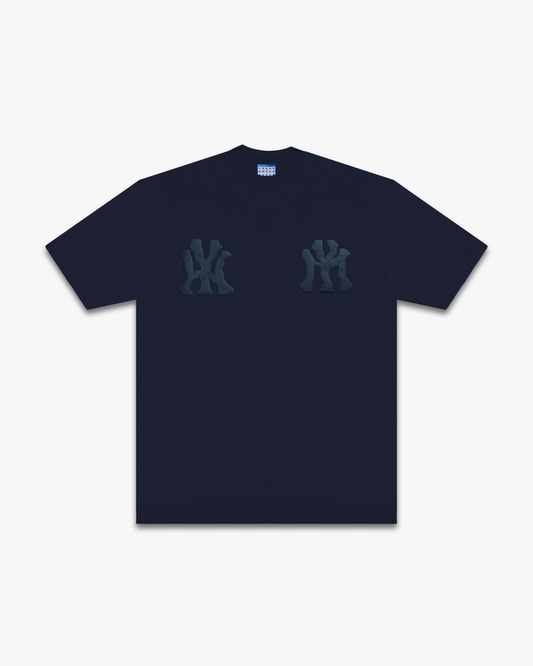 WYMY Monocolor camiseta marinho - frente