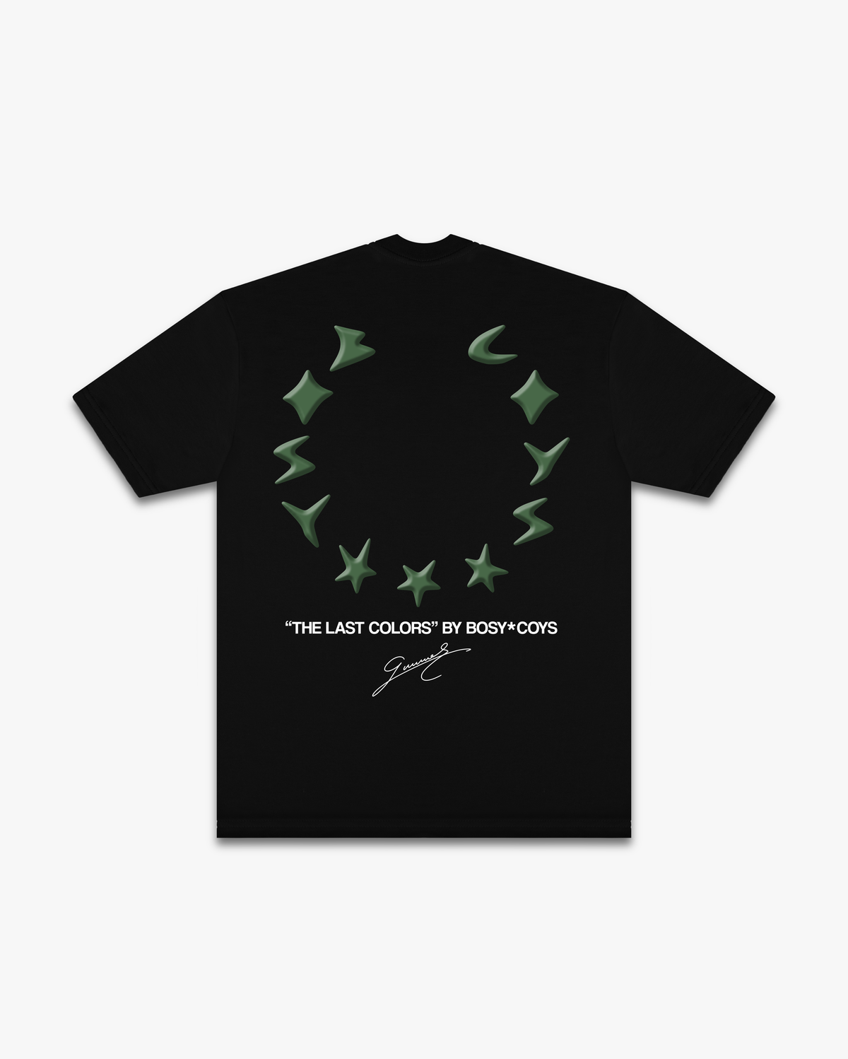 CIRCLE - CAMISETA PRETA - COSTAS
