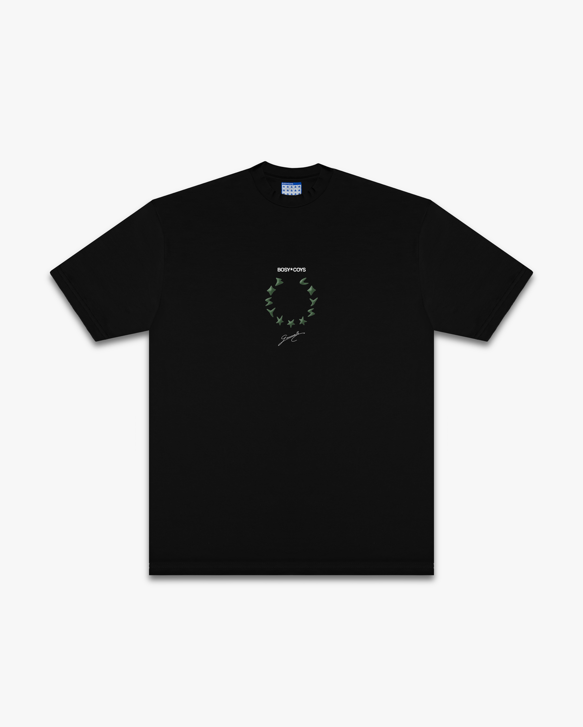 CIRCLE - CAMISETA PRETA - FRENTE