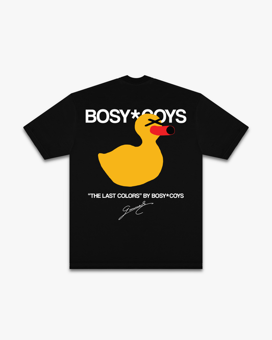 DUCKY - CAMISETA PRETA - COSTAS
