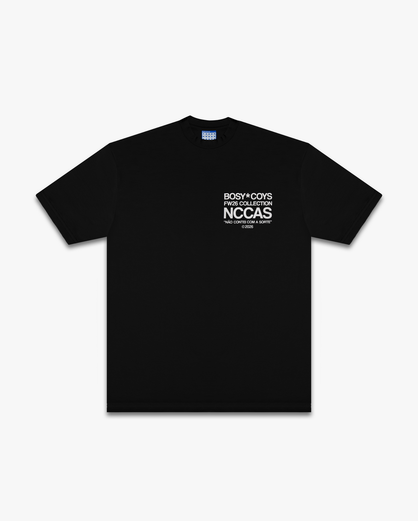 NCCAS - CAMISETA PRETA