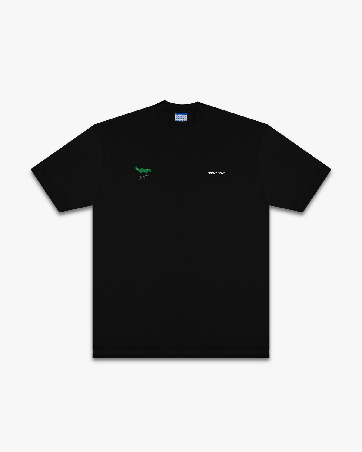 LAKOSTE - CAMISETA PRETA - FRENTE