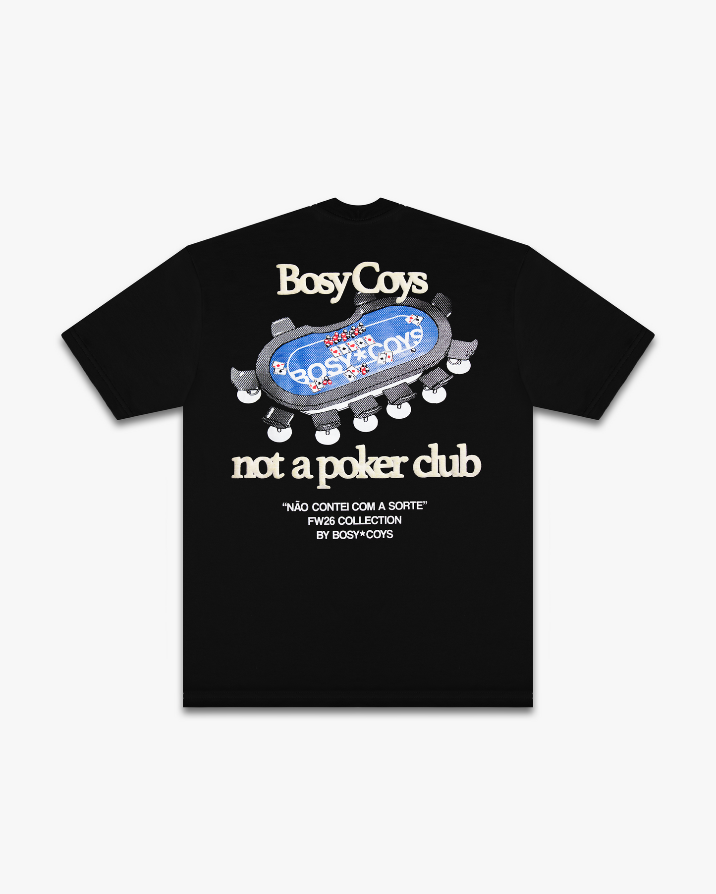 NOT A POKER CLUB - CAMISETA PRETA