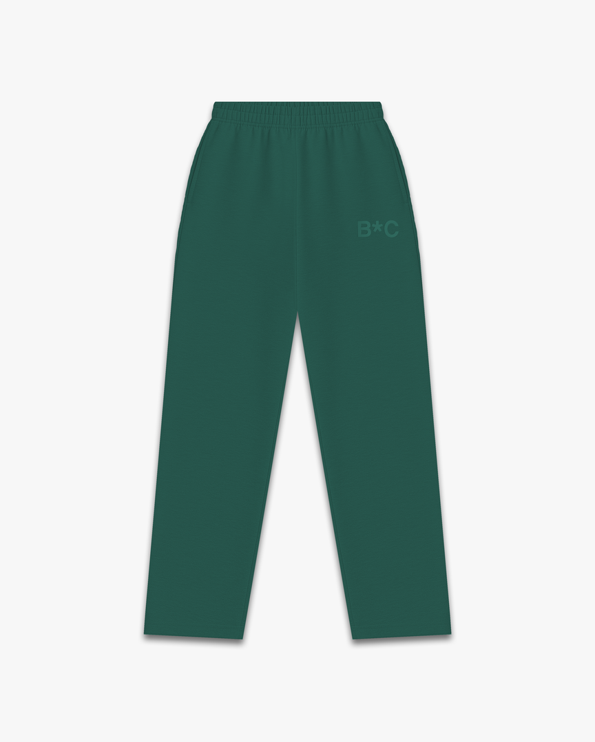 CALÇA DE MOLETOM VERDE MURANO