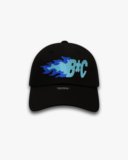 TRIPPY RACE - DAD HAT PRETO