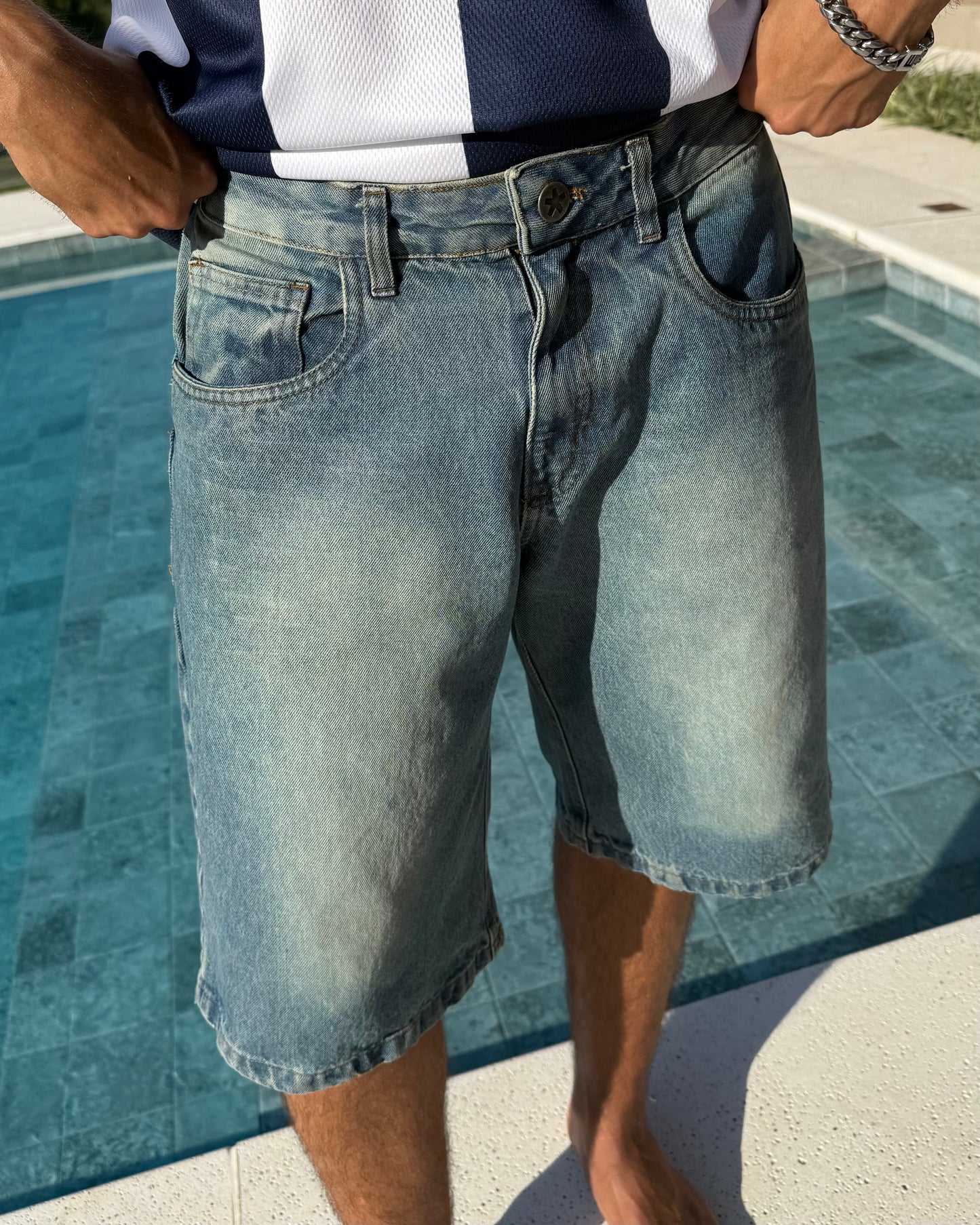 CLASSIC NEW JEANS - BERMUDA