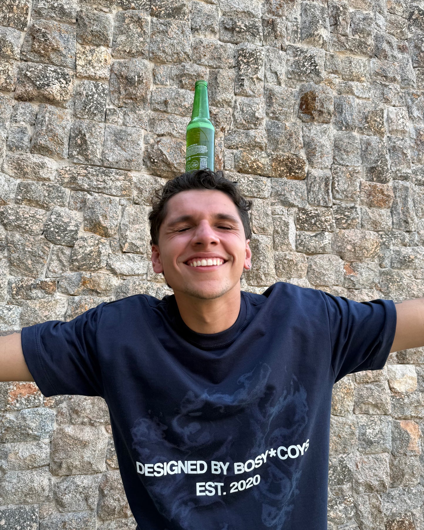 LYON - CAMISETA MARINHO