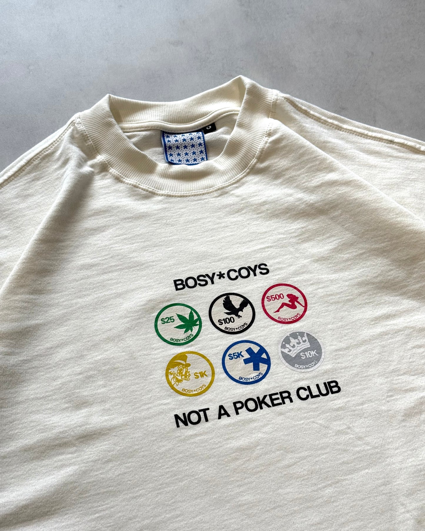 CHIPS - CAMISETA OFF WHITE