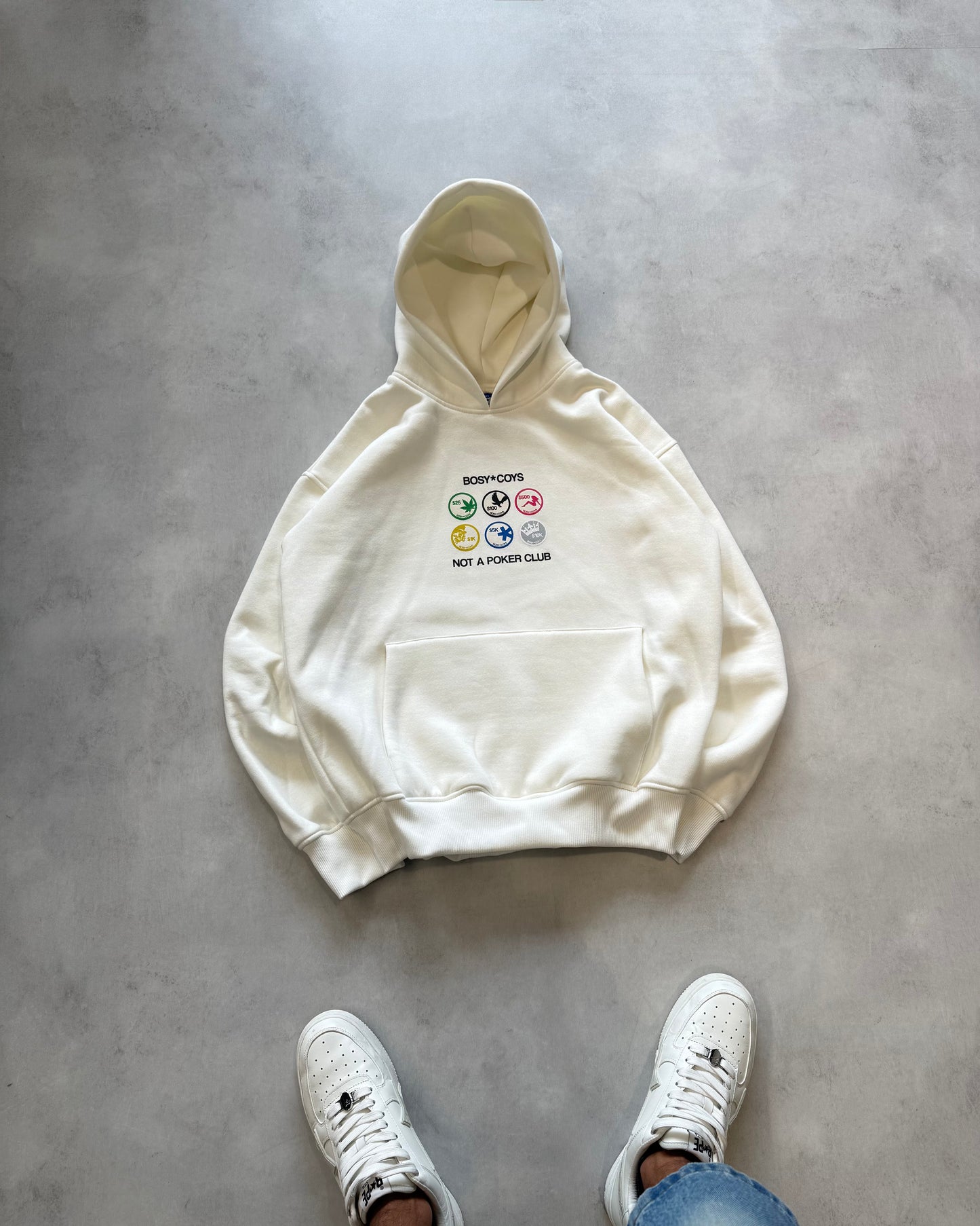 CHIPS - MOLETOM OFF WHITE