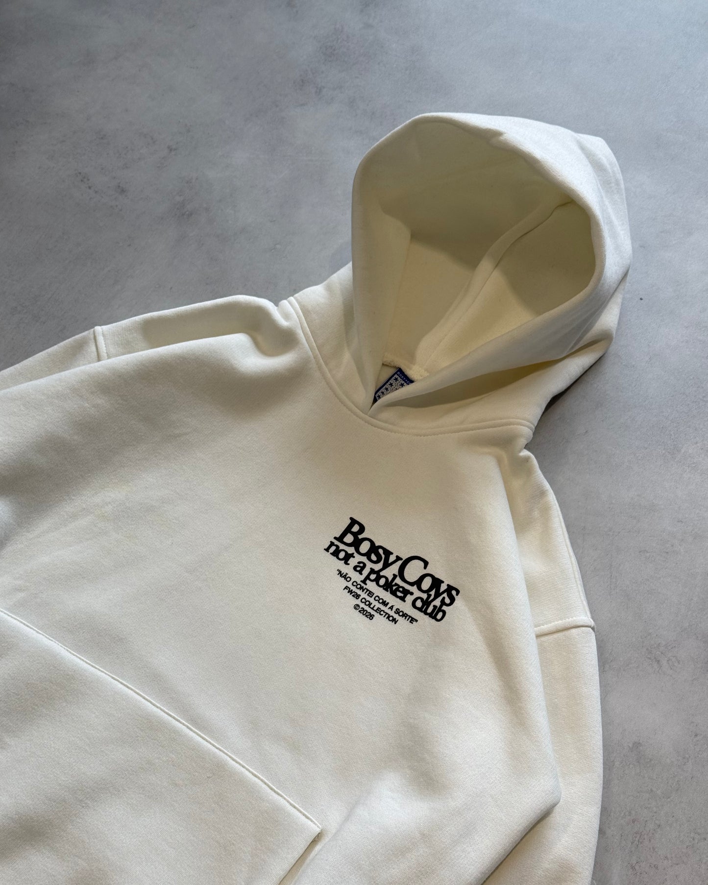 NOT A POKER CLUB - MOLETOM OFF WHITE