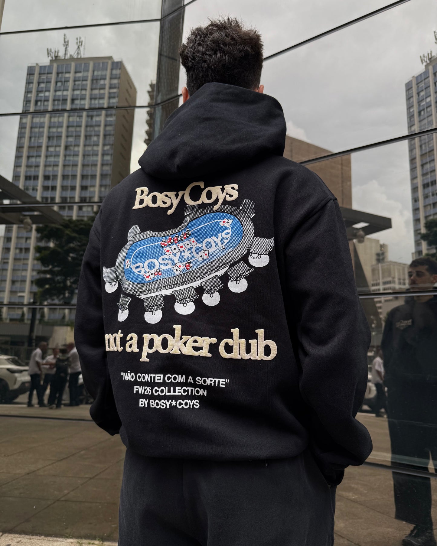 NOT A POKER CLUB - MOLETOM PRETO