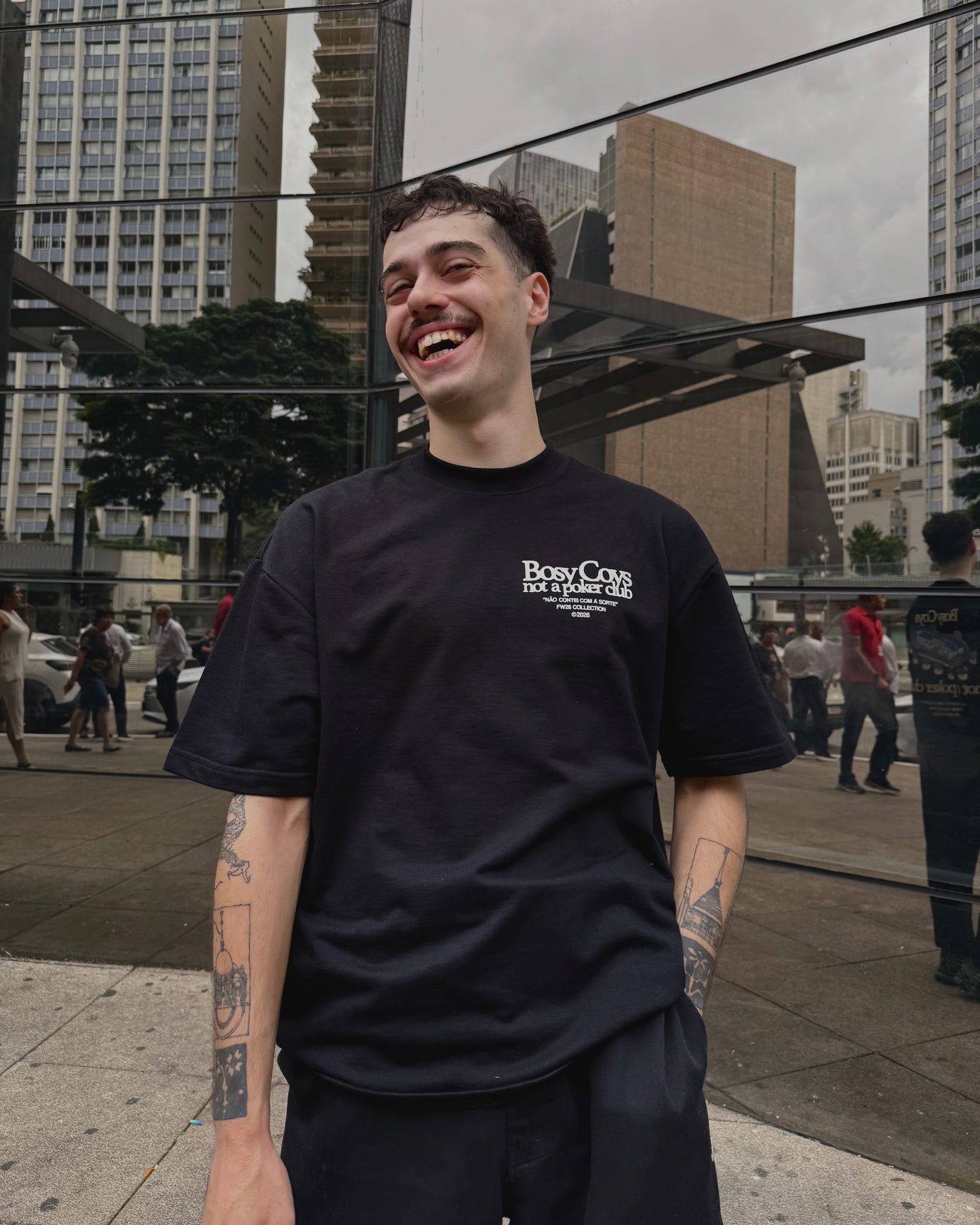 NOT A POKER CLUB - CAMISETA PRETA
