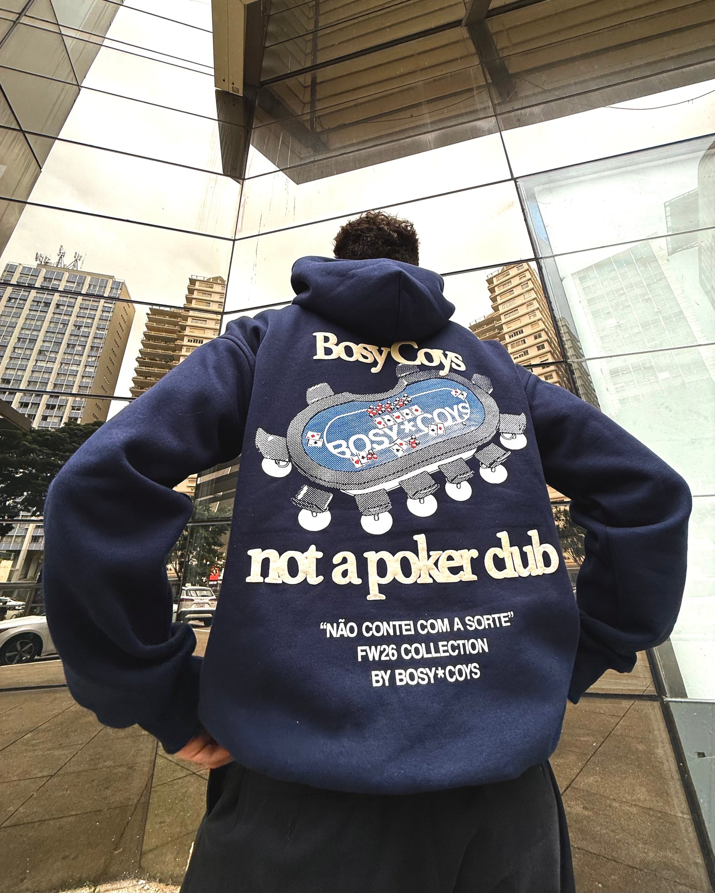 NOT A POKER CLUB - MOLETOM MARINHO