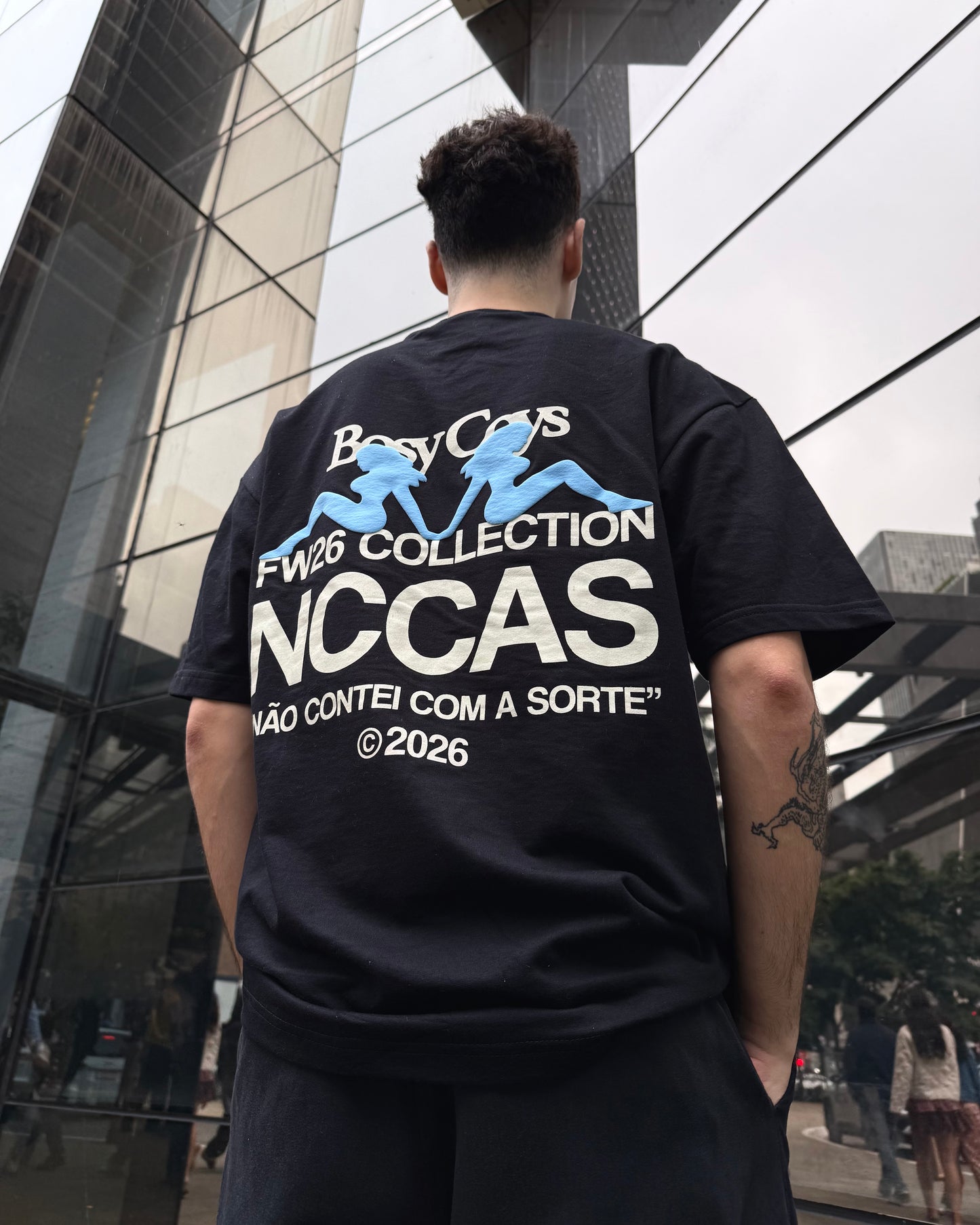 NCCAS - CAMISETA PRETA