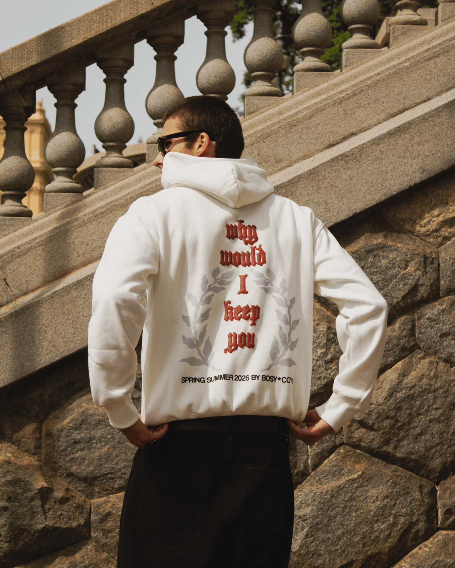 NOT A KEEPER - MOLETOM OFF WHITE