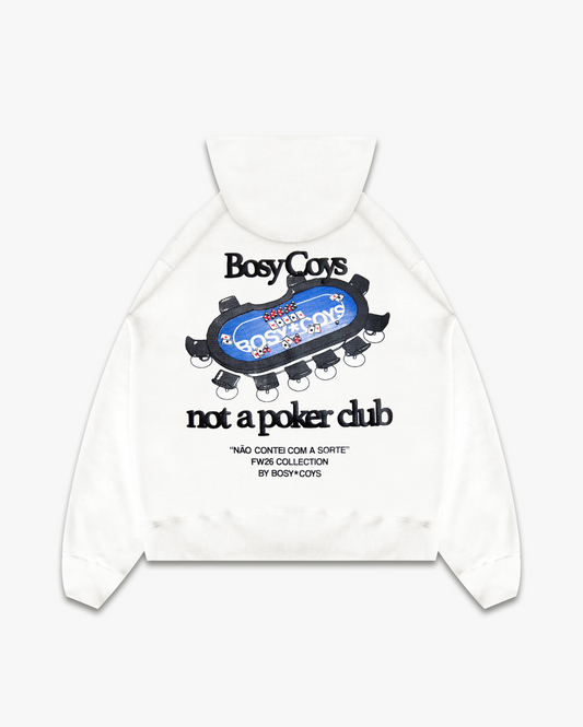 NOT A POKER CLUB - MOLETOM OFF WHITE