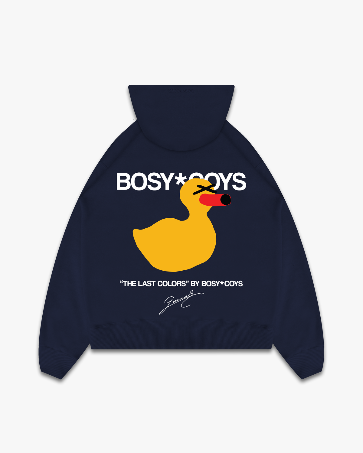 DUCKY - MOLETOM MARINHO - COSTAS