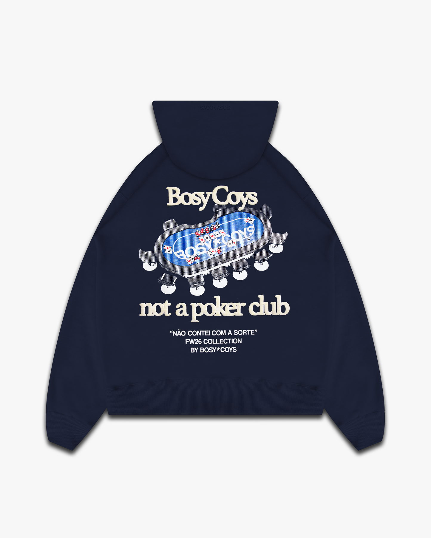 NOT A POKER CLUB - MOLETOM MARINHO