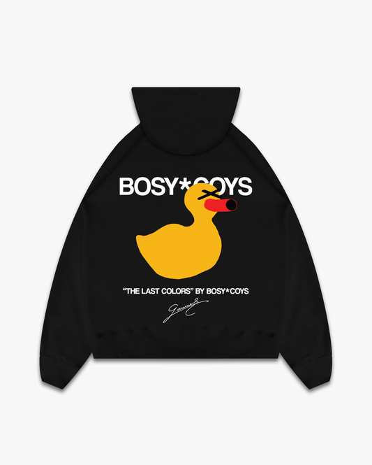 DUCKY - MOLETOM PRETO - COSTAS