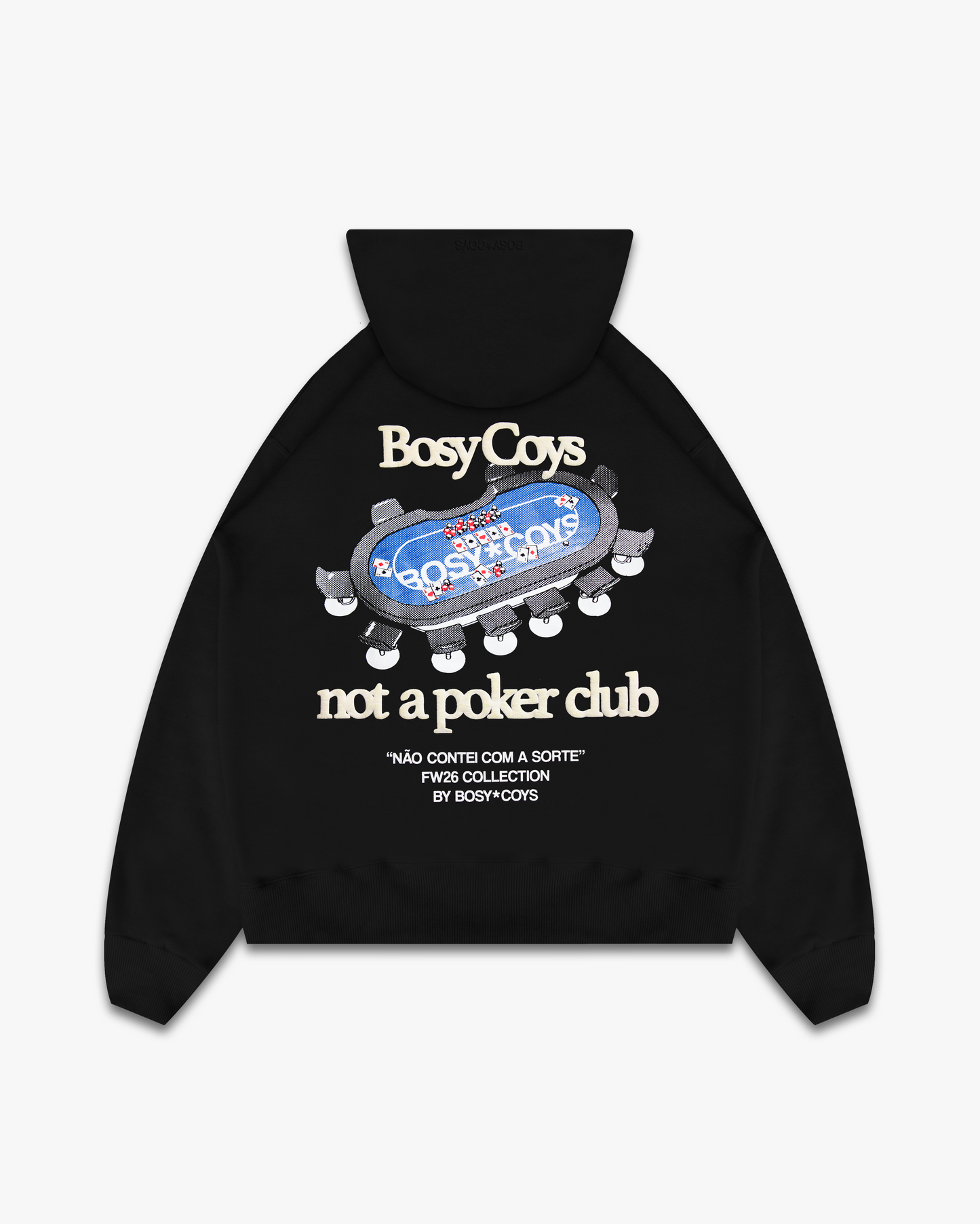 NOT A POKER CLUB - MOLETOM PRETO