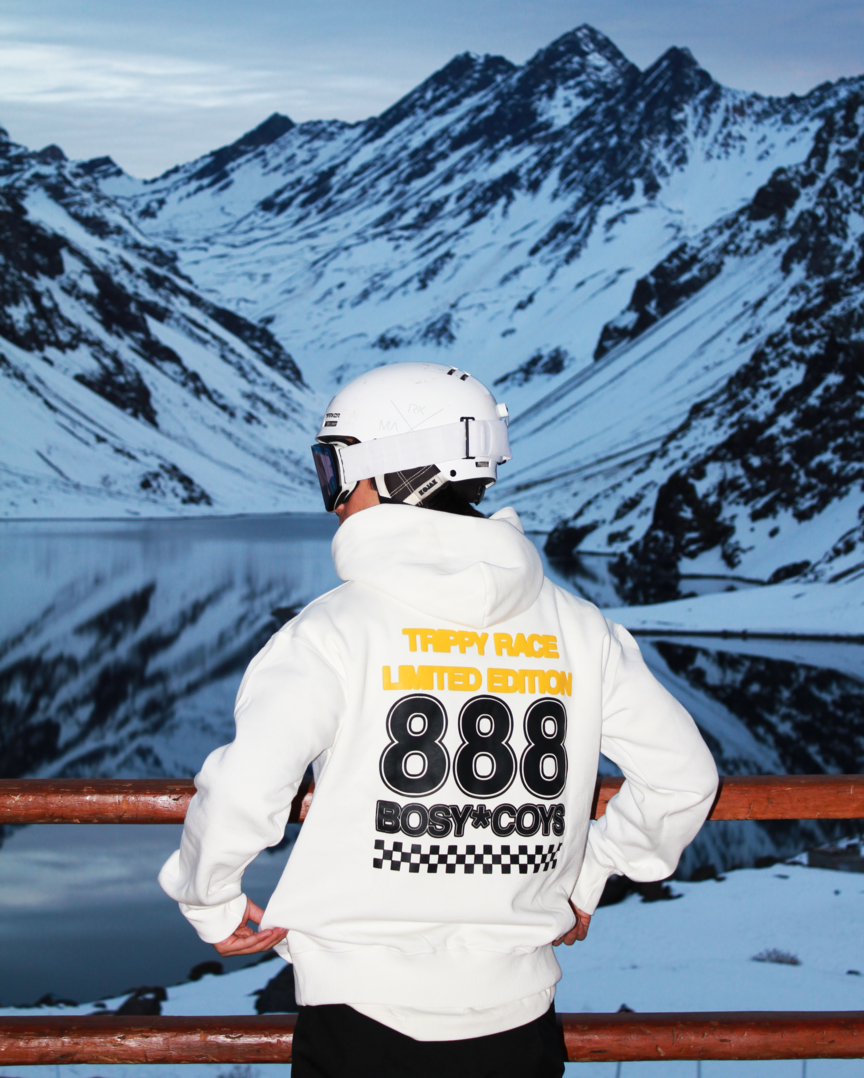 TRIPPY RACE - MOLETOM OFF WHITE
