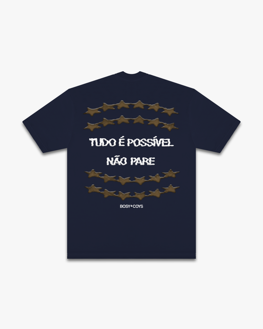 NÃO PARE - CAMISETA MARINHO