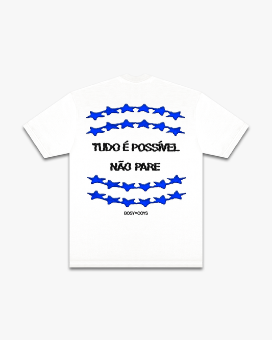 NÃO PARE - CAMISETA OFF WHITE