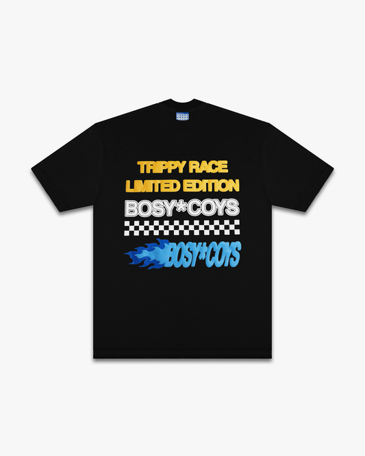 TRIPPY RACE - CAMISETA PRETA