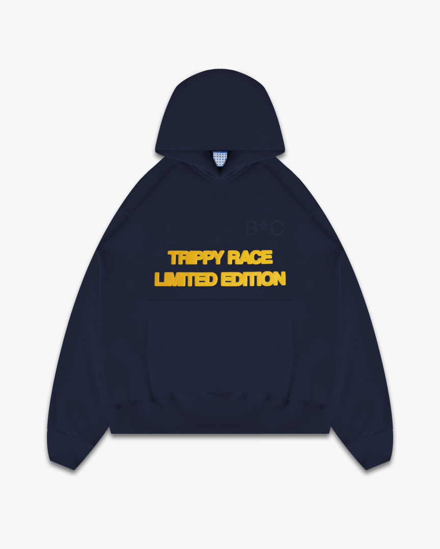 TRIPPY RACE - MOLETOM MARINHO