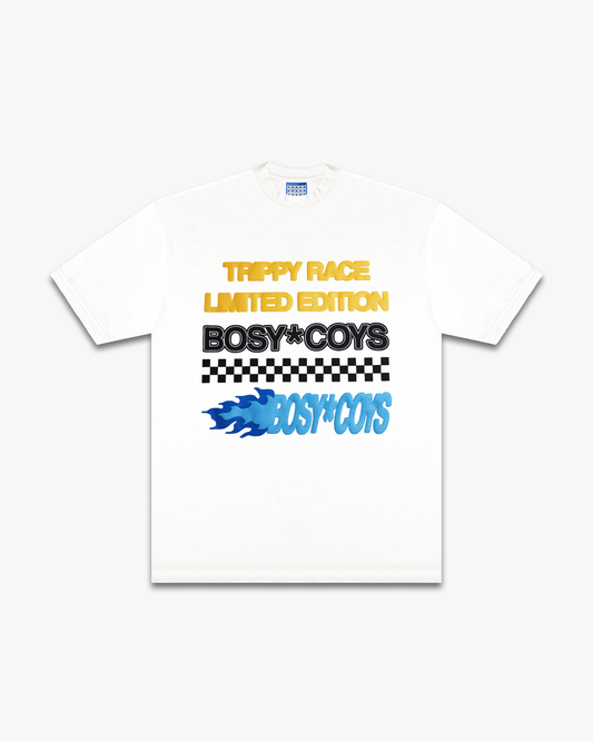 TRIPPY RACE - CAMISETA OFF WHITE
