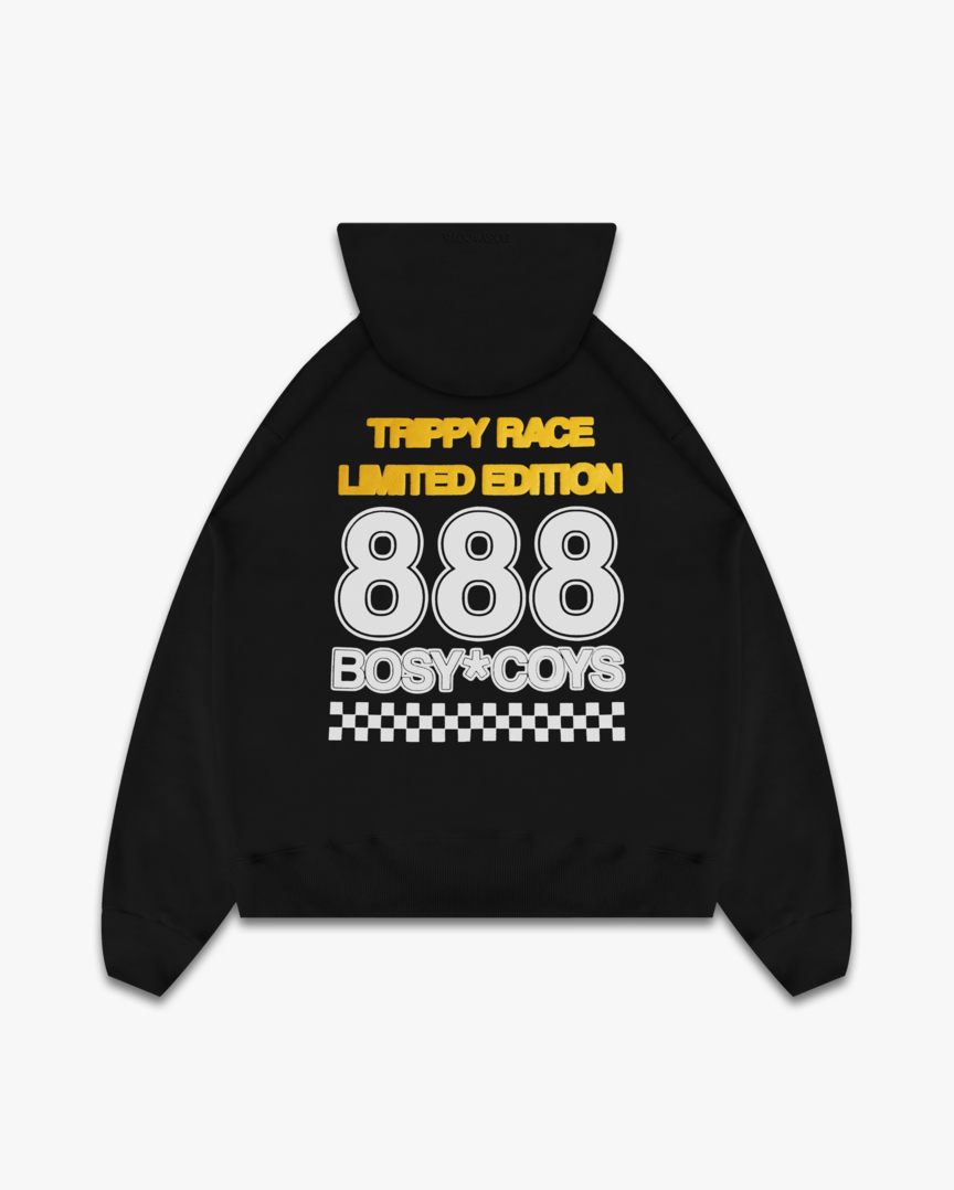 TRIPPY RACE - MOLETOM PRETO