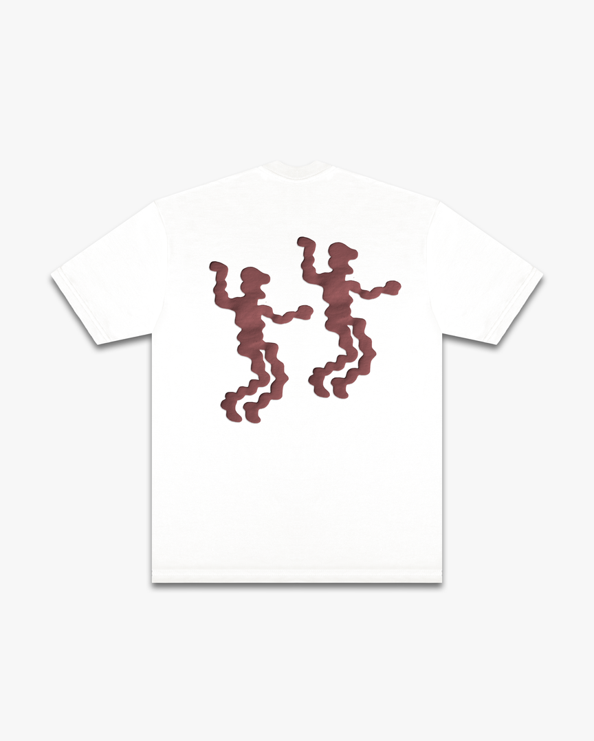 DANCIN - CAMISETA OFF WHITE